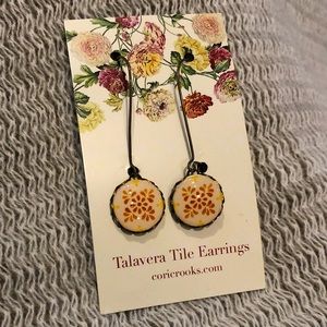 Talavera Tile Earrings